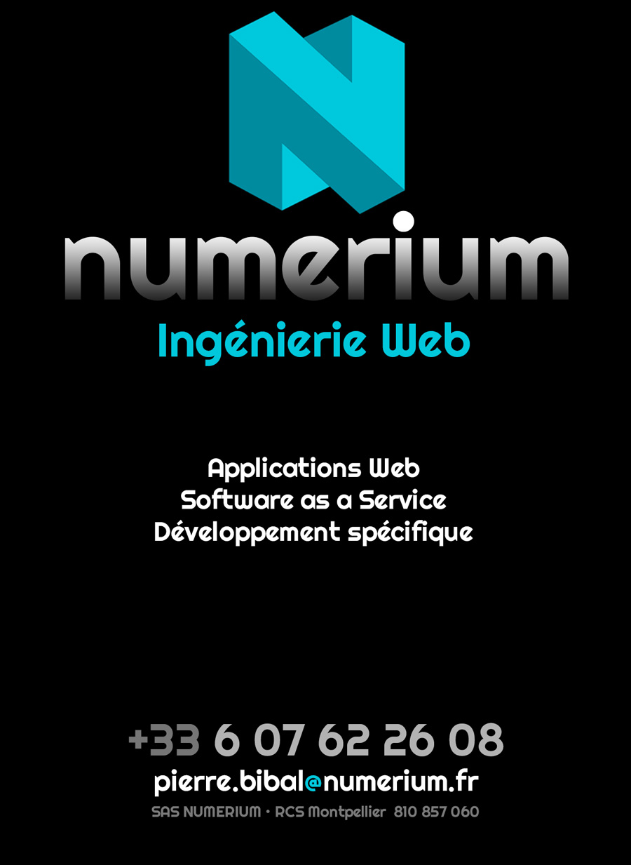 NUMERIUM – Ingénierie Web 