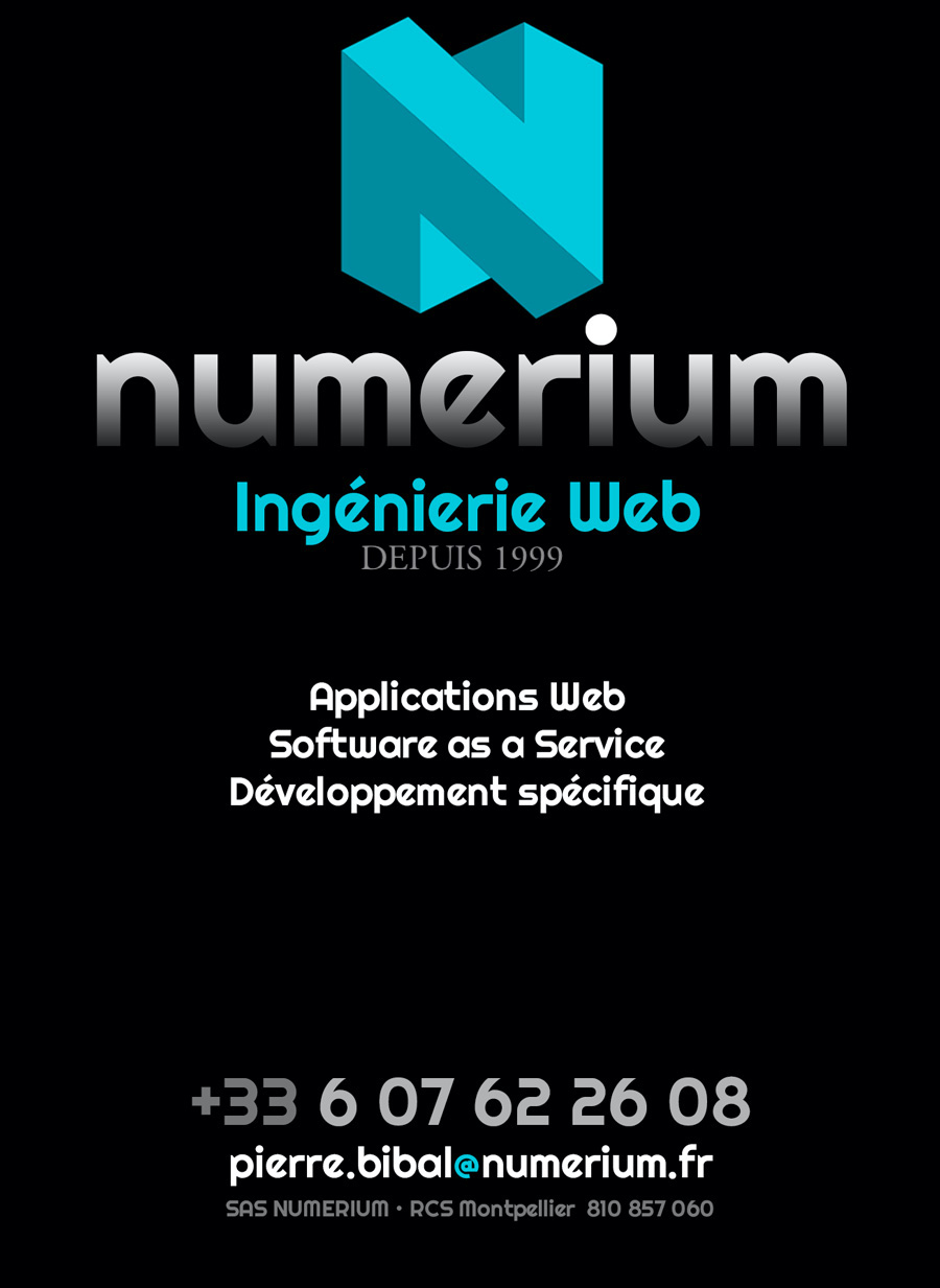 NUMERIUM – Ingénierie Web 